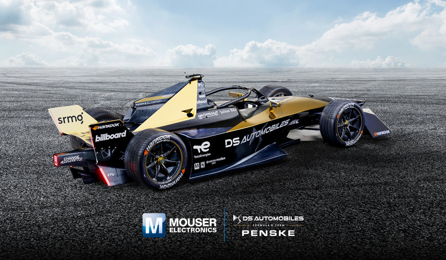 Mouser Electronics annonce un partenariat avec DS PENSKE pour la saison 9 du championnat de Formule E